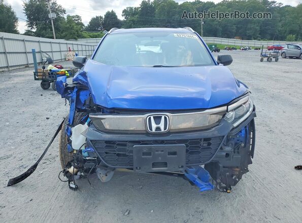 3CZRU6H19LM733199 2020 HONDA HR-V Blue Vista frontal