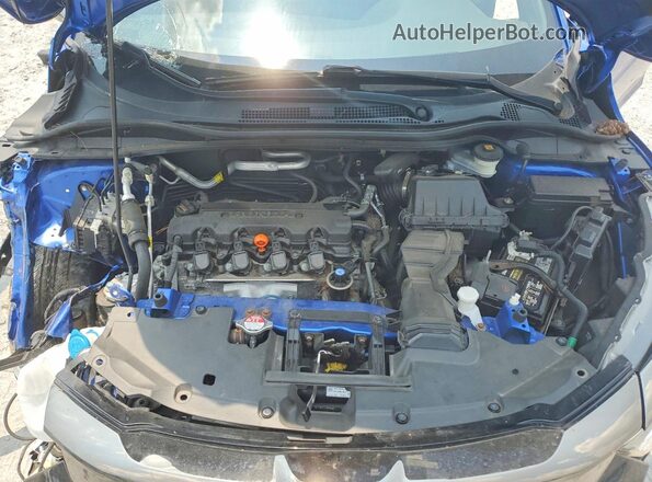 3CZRU6H19LM733199 2020 HONDA HR-V Blue Vista del compartimento del motor