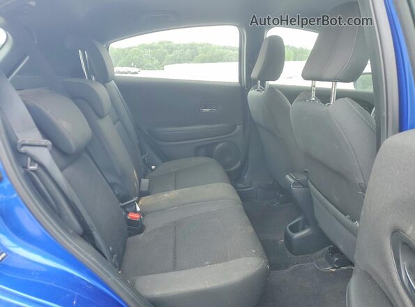 3CZRU6H19LM733199 2020 HONDA HR-V Blue Vista interior trasera