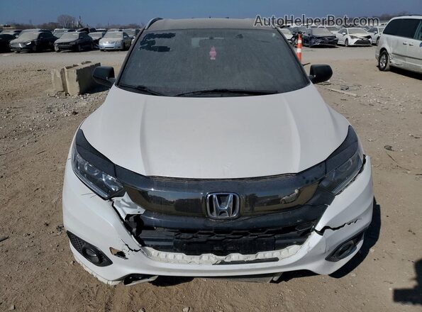 3CZRU6H19MM748027 2021 HONDA HR-V Белый Вид спереди