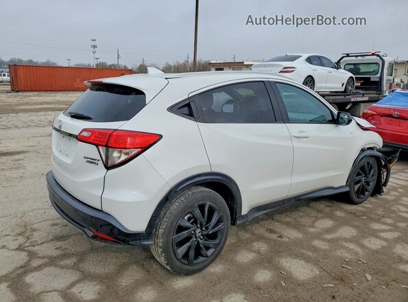 3CZRU6H19MM756502 2021 HONDA HR-V White Задня права чверть