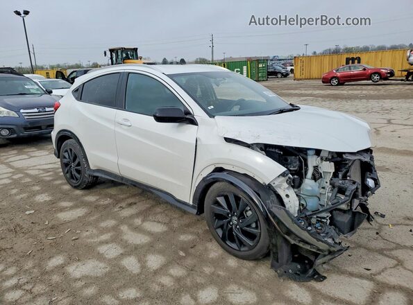 3CZRU6H19MM756502 2021 HONDA HR-V White Передня права чверть