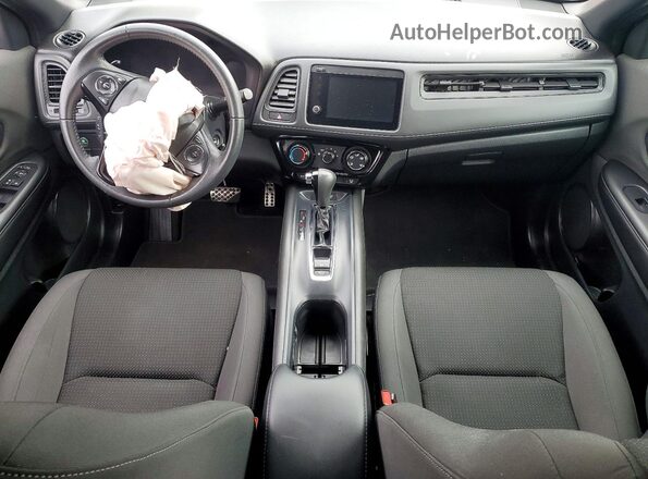 3CZRU6H19MM756502 2021 HONDA HR-V White Вид панелі приладів