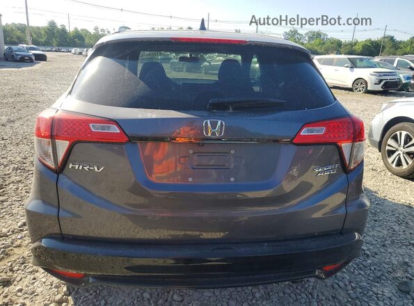 3CZRU6H19NM769624 2022 HONDA HR-V Gray Вид ззаду