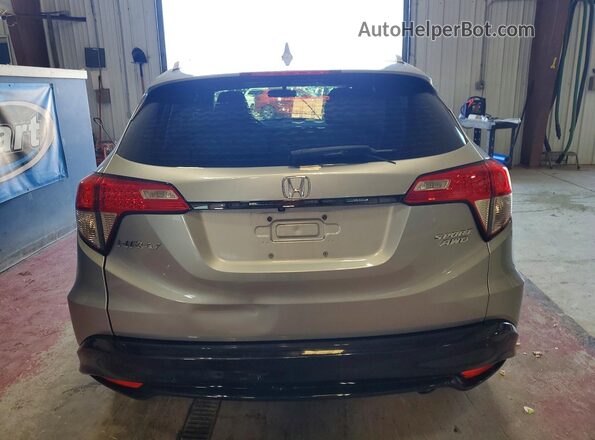 3CZRU6H1XLM726777 2020 HONDA HR-V Silver უკანა ხედი