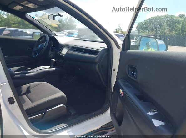 3CZRU6H1XMM745282 2021 HONDA HR-V White Widok wnętrza z przodu