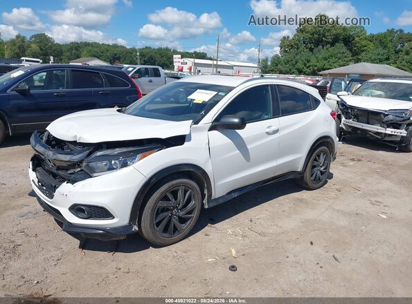 3CZRU6H1XMM745282 2021 HONDA HR-V White Przód lewy