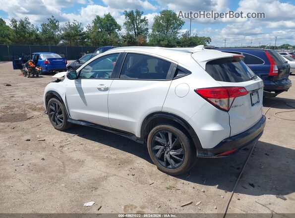 3CZRU6H1XMM745282 2021 HONDA HR-V White Tył lewy