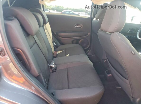 3CZRU6H1XMM753804 2021 HONDA HR-V Silver Widok tylnych siedzeń