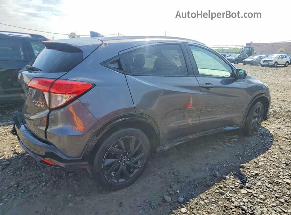 3CZRU6H1XMM753804 2021 HONDA HR-V Silver Tył prawy