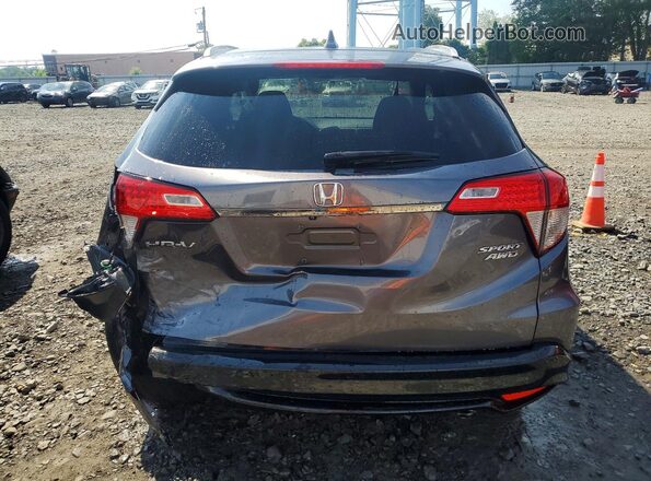 3CZRU6H1XMM753804 2021 HONDA HR-V Silver Widok z tyłu