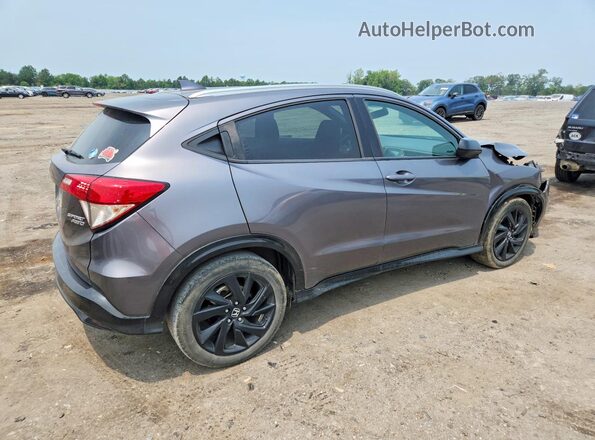3CZRU6H1XNM754288 2022 HONDA HR-V Серый Задняя правая четверть