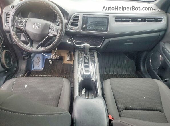 3CZRU6H25LM107285 2020 HONDA HR-V Gray Dashboard view