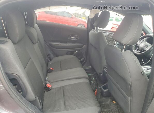 3CZRU6H25LM107285 2020 HONDA HR-V Gray Rear seats view