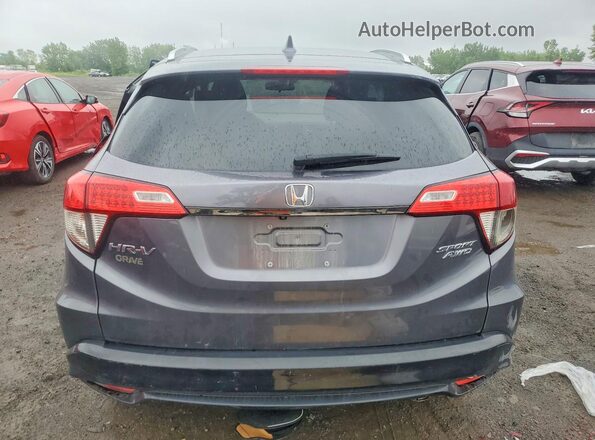 3CZRU6H25LM107285 2020 HONDA HR-V Gray Rear view