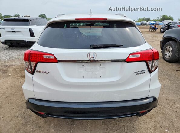3CZRU6H27KM105942 2019 HONDA HR-V Белый Вид сзади