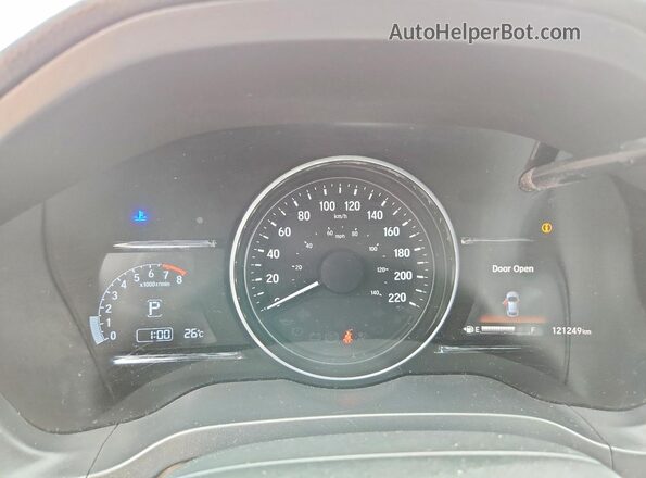 3CZRU6H27KM105942 2019 HONDA HR-V Белый Вид щитка приборов