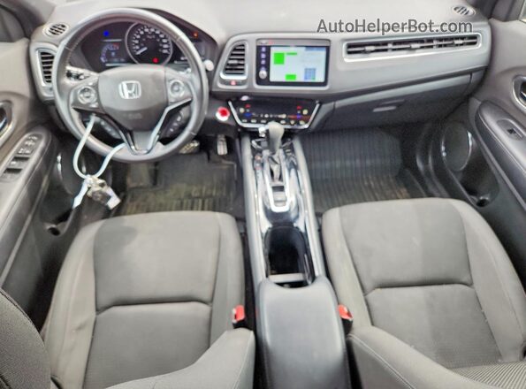3CZRU6H27KM105942 2019 HONDA HR-V Белый Вид панели приборов