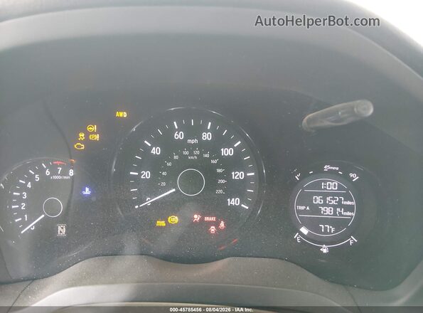 3CZRU6H30HG702513 2017 HONDA HR-V Gray Вид задніх сидінь