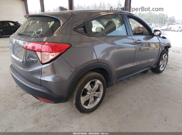 3CZRU6H30HG702513 2017 HONDA HR-V Gray Задня права чверть