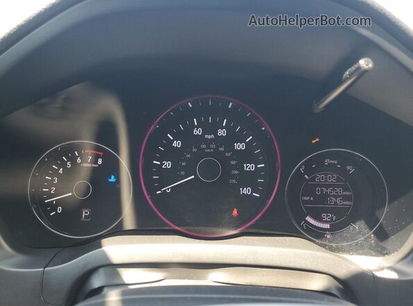 3CZRU6H30KG727712 2019 HONDA HR-V Silver 