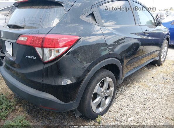 3CZRU6H30MM703723 2021 HONDA HR-V Black Rear right
