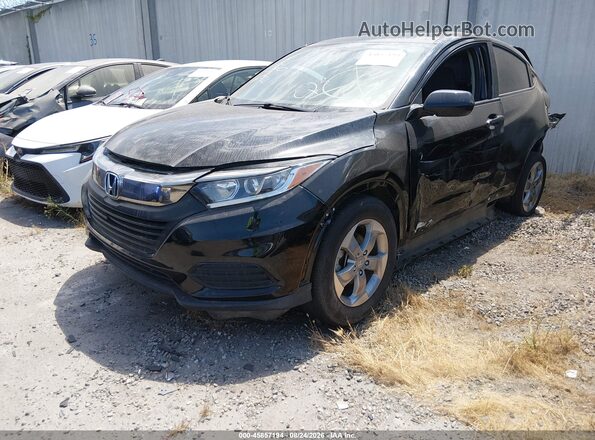 3CZRU6H30MM703723 2021 HONDA HR-V Black Front left