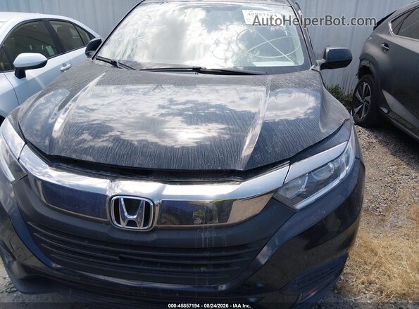 3CZRU6H30MM703723 2021 HONDA HR-V Black Rear interior view