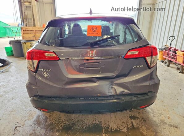 3CZRU6H30NM724122 2022 HONDA HR-V Gray Вид ззаду