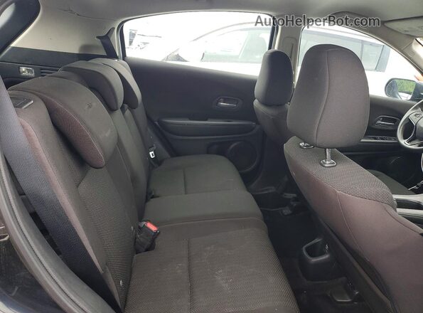 3CZRU6H31GM724293 2016 HONDA HR-V Black Rear interior view
