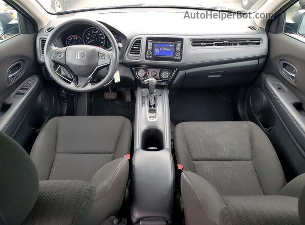 3CZRU6H31GM724293 2016 HONDA HR-V Black Dashboard view