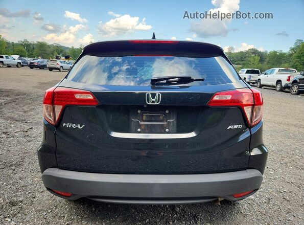 3CZRU6H31GM731891 2016 HONDA HR-V Black Rear view