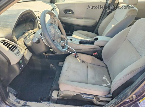 3CZRU6H31HM107686 2017 HONDA HR-V Синий Вид салона спереди