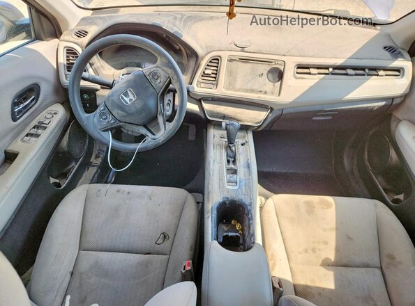 3CZRU6H31HM107686 2017 HONDA HR-V Синий Вид панели приборов