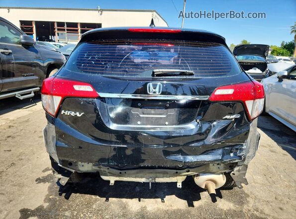 3CZRU6H31MM753465 2021 HONDA HR-V Black Հետևի տեսք