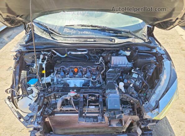 3CZRU6H31MM753465 2021 HONDA HR-V Black Շարժիչի բաժամունքի տեսք