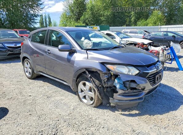 3CZRU6H32GM715005 2016 HONDA HR-V Gray Передня права чверть