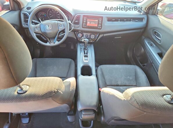 3CZRU6H32HM705012 2017 HONDA HR-V Red Առջևի վահանակի տեսք