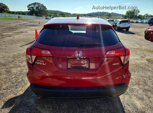 3CZRU6H32HM705012 2017 HONDA HR-V Red Հետևի տեսք
