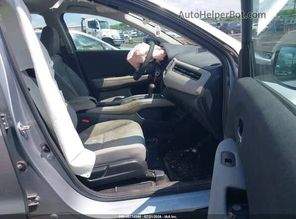3CZRU6H32KG724794 2019 HONDA HR-V Silver Front interior view
