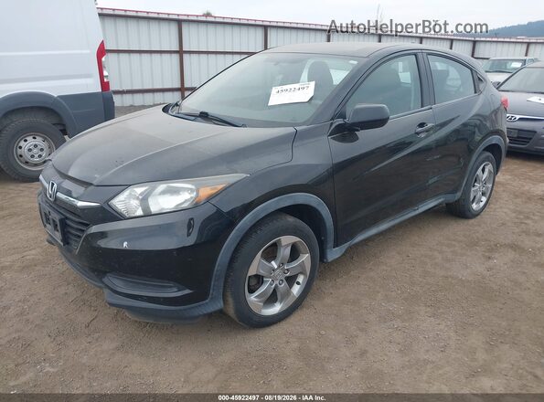 3CZRU6H33HM713409 2017 HONDA HR-V Black Vista tres cuartos delantera izquierda