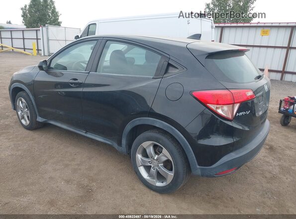 3CZRU6H33HM713409 2017 HONDA HR-V Black Trasero izquierdo