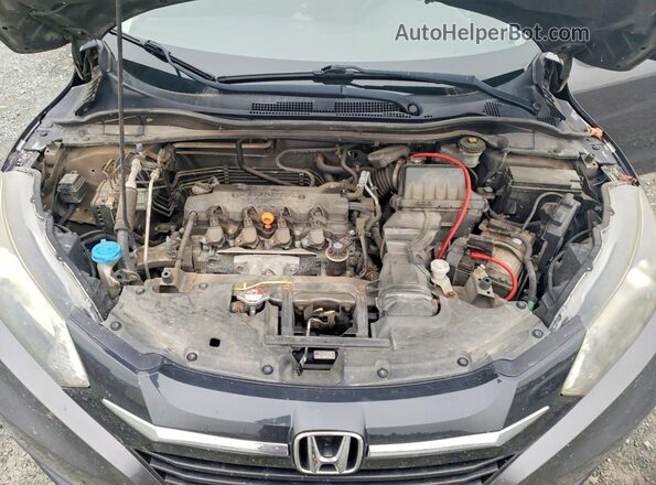 3CZRU6H33JM106528 2018 HONDA HR-V Gray Rear interior view