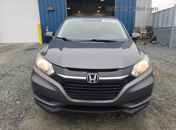 3CZRU6H33JM106528 2018 HONDA HR-V Gray VIN sticker view