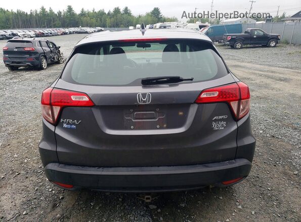3CZRU6H33JM106528 2018 HONDA HR-V Gray Rear view