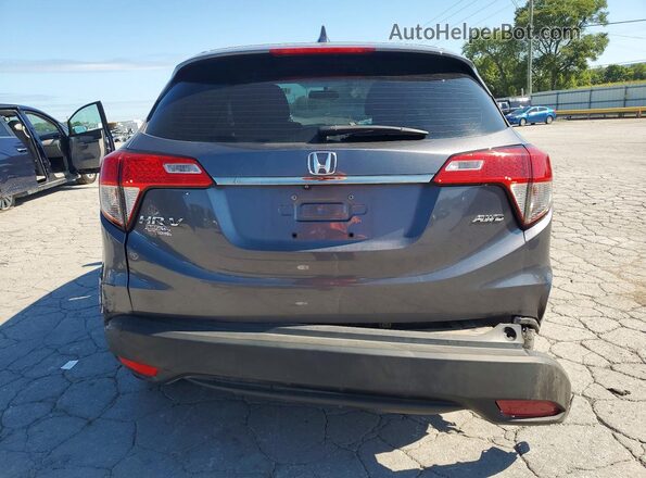 3CZRU6H33KM709870 2019 HONDA HR-V Gray უკანა ხედი
