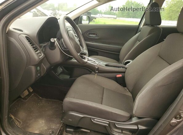 3CZRU6H33LM726055 2020 HONDA HR-V Gray Vista interior delantera