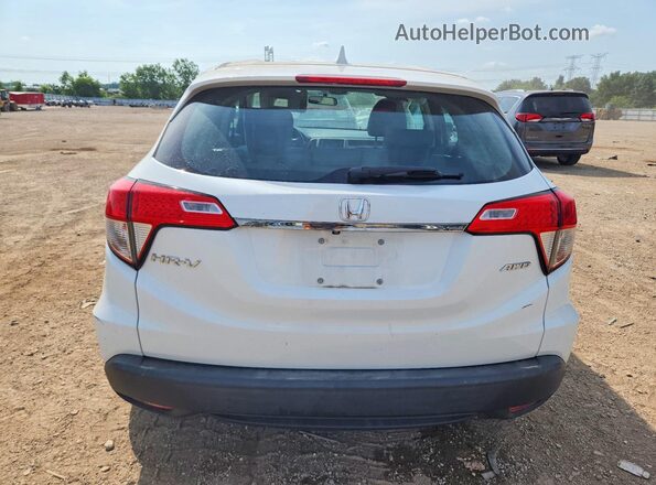 3CZRU6H33MM707071 2021 HONDA HR-V White უკანა ხედი