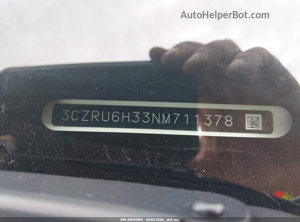 3CZRU6H33NM711378 2022 HONDA HR-V White Engine compartment view