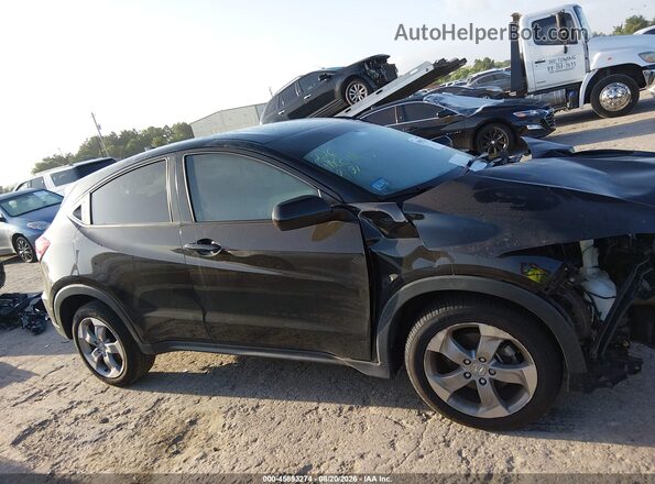 3CZRU6H33NM730870 2022 HONDA HR-V Black Widok wnętrza z tyłu